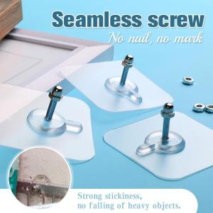 10 pcs Set Screw Wall Hook