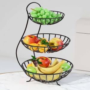 3 Layer Fruit Basket Multi-layer Fruit Tray