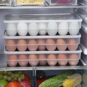 34 Grid Egg Storage Box