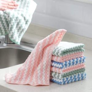 3pcs Set Microfiber Kitchen Towel