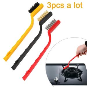 3pcs/set Cleaning Wire Brush Kitchen Tool