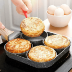 4 Holes Non-stick Frying Pot Pan