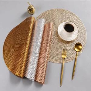 6pcs Set Round Dining Table Mat