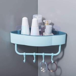 Bathroom Shelve Triangle With Towel Rack & Hook