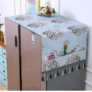 High Quality Cotton Dust Proof Fridge Cover Refrigerator Dust Cover